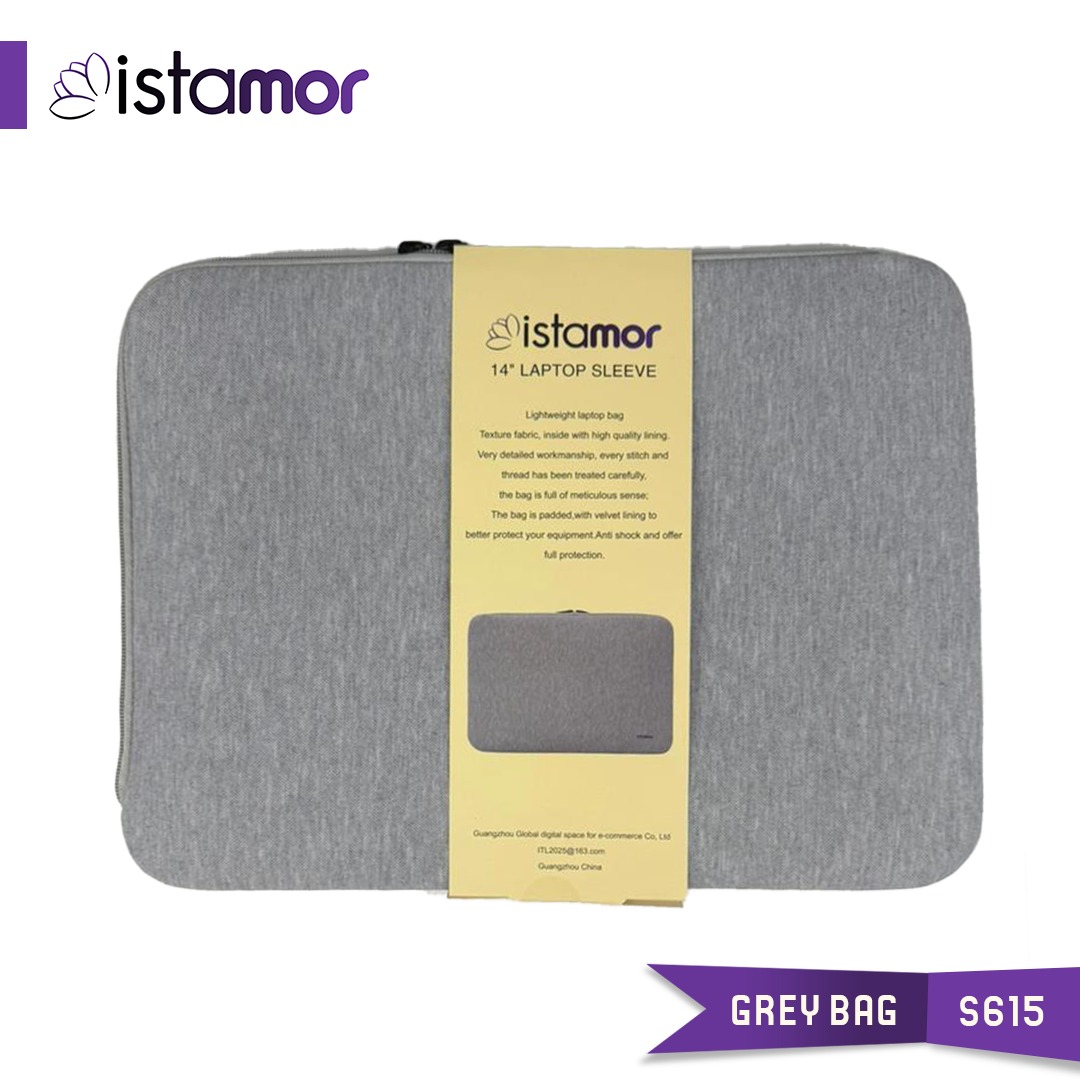 شنطة لابتوب خفيفة من النيوبرين بتصميم عملي أنيق – موديل S67463 من ISTAMOR